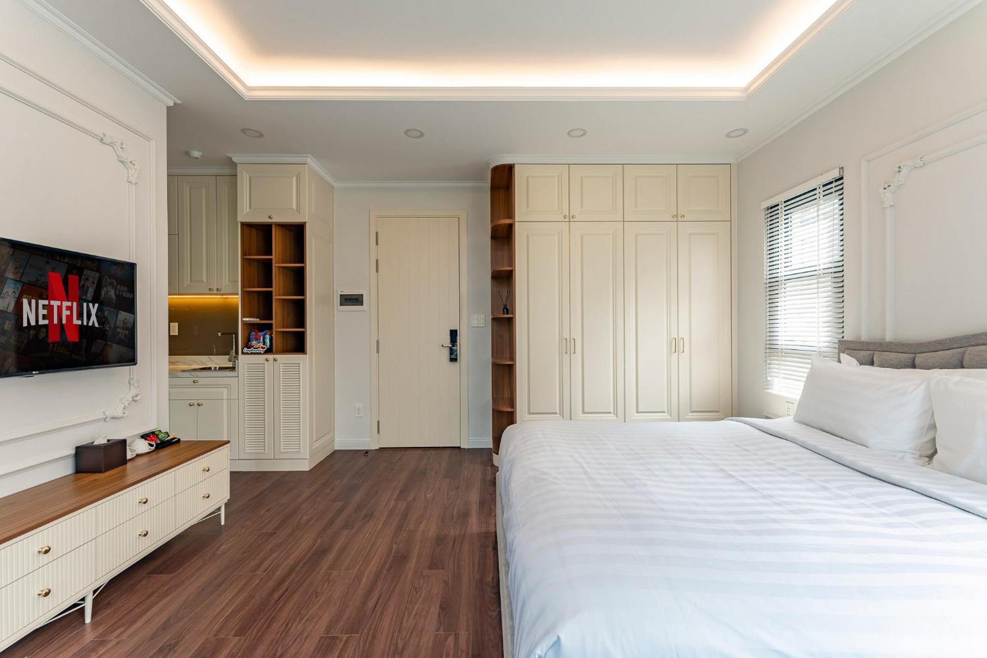 הו צ'י מין סיטי Golden Sun Apartment & Hotel מראה חיצוני תמונה